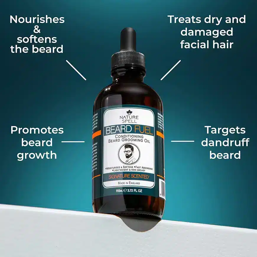 Nature Spell Beard Fuel Conditioning Grooming Oil 110ml