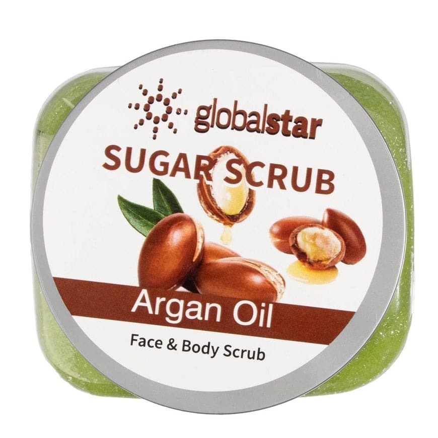 Globalstar Face & Body Sugar Scrub Argan Oil 600g