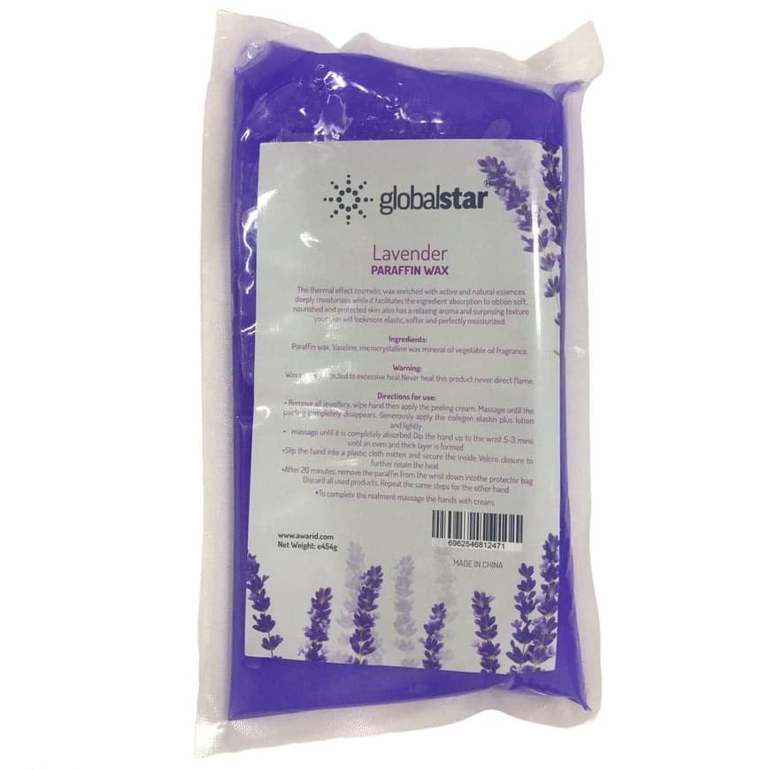 Globalstar Paraffin Wax Lavender 454g BS-801