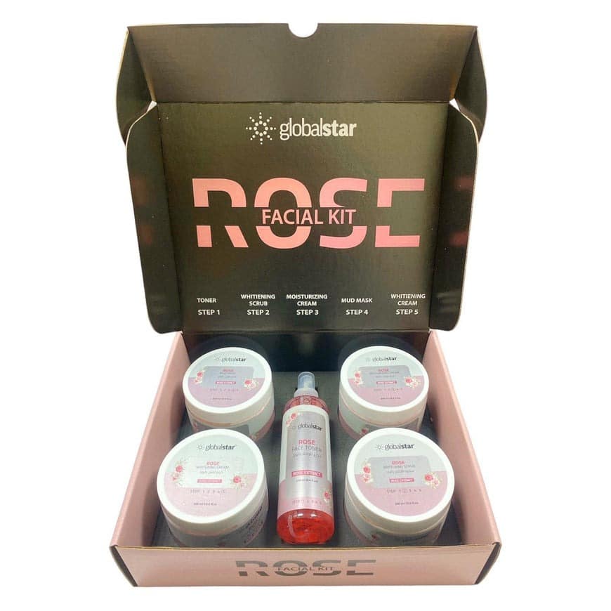 Globalstar Rose Facial Kit 1x5pcs