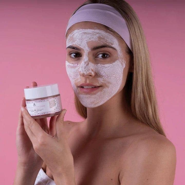 Nature Spell Pore Perfection Face Mask Pink Clay & Rose 100ml