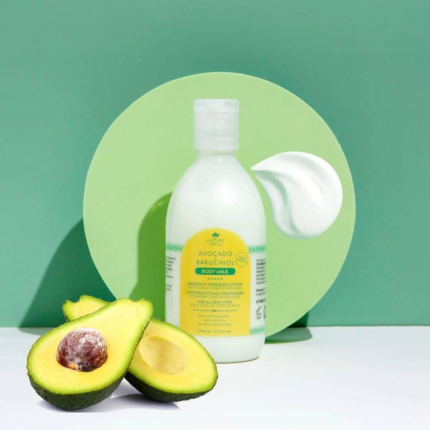 Nature Spell Avocado + Bakuchiol Body Milk 276ml