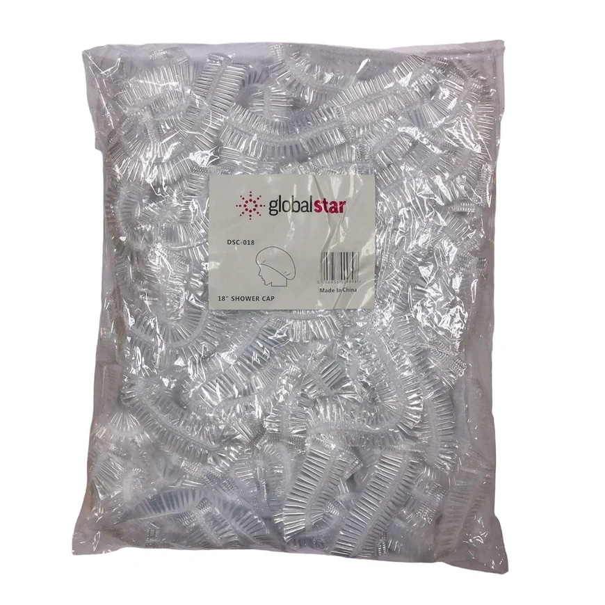 Globalstar Disposable Shower Cap 18'' 1x100pcs DSC-018