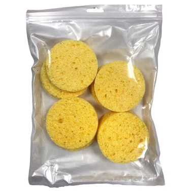 Globalstar Re-Usable Yellow Facial Sponge 1x12 PP-02