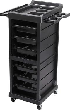 Globalstar Salon Equipment Trolley With 6 Drawers | Rolling Beauty Storage Cart