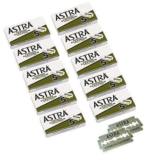 Astra Platinum Double Edge Safety Razor Blades 1x100pcs