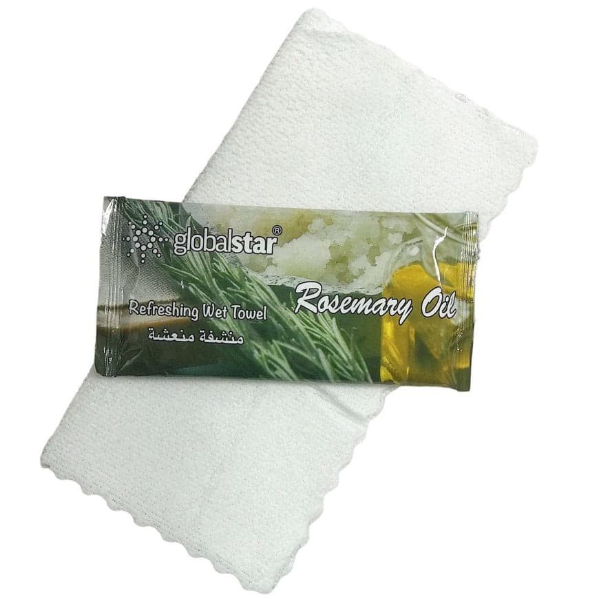 Globalstar Refreshing Wet Towel Rosemary 100pc - RT08